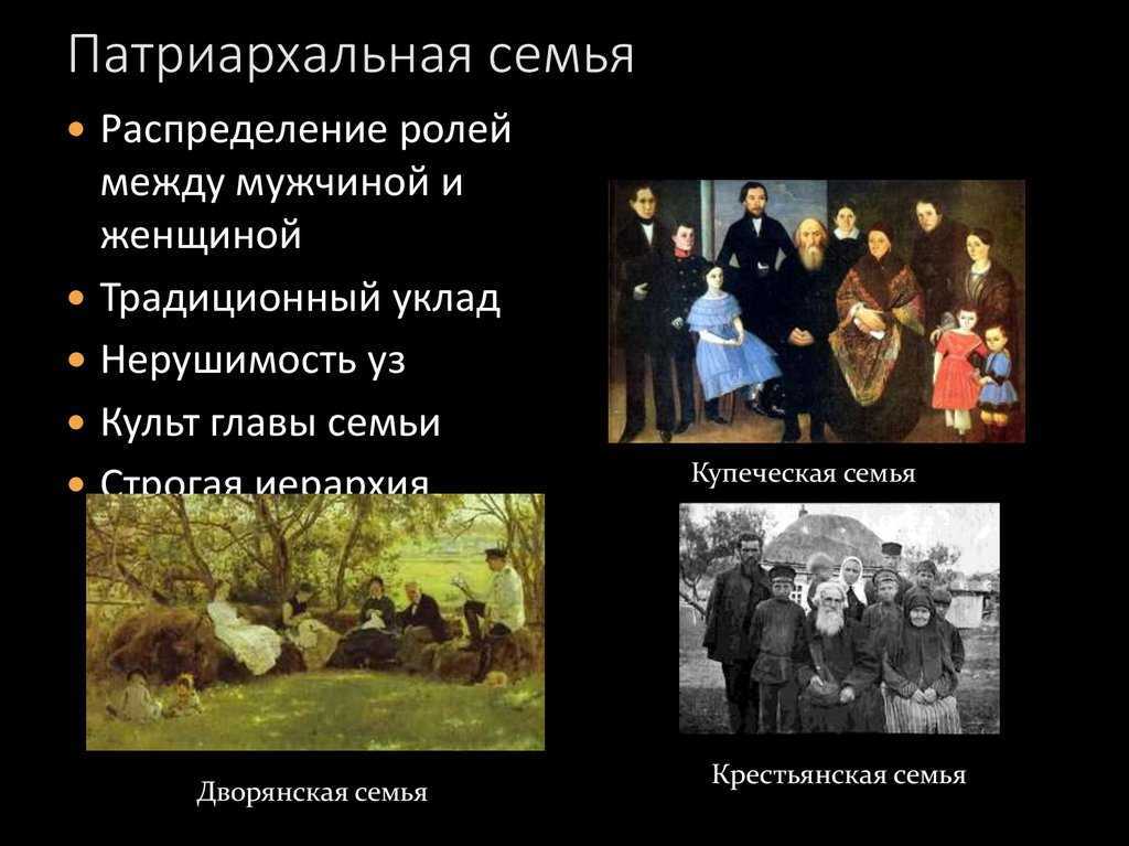 Женская цивилизация: кризис патриархальной семьи
