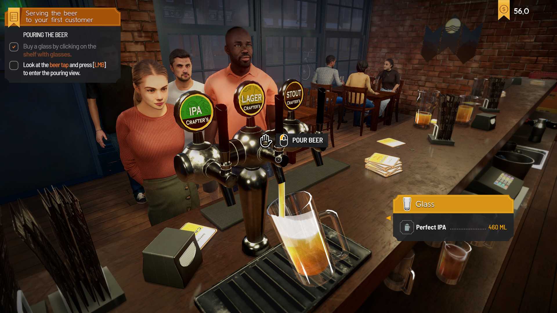 Игра Brewpub Simulator от Movie Games S A и Star Drifters - симулятор паба, который выйдет в 2023 году В ней можно варить пиво и следить за баром