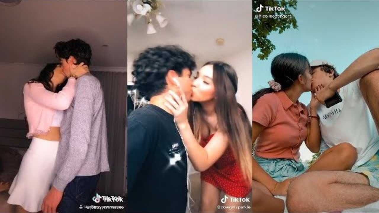 Девушка решила принять участие в челлендже #KissingYourBestFriend в TikTok и поцеловала давнего приятеля Но парень был явно не готов к такому повороту событий