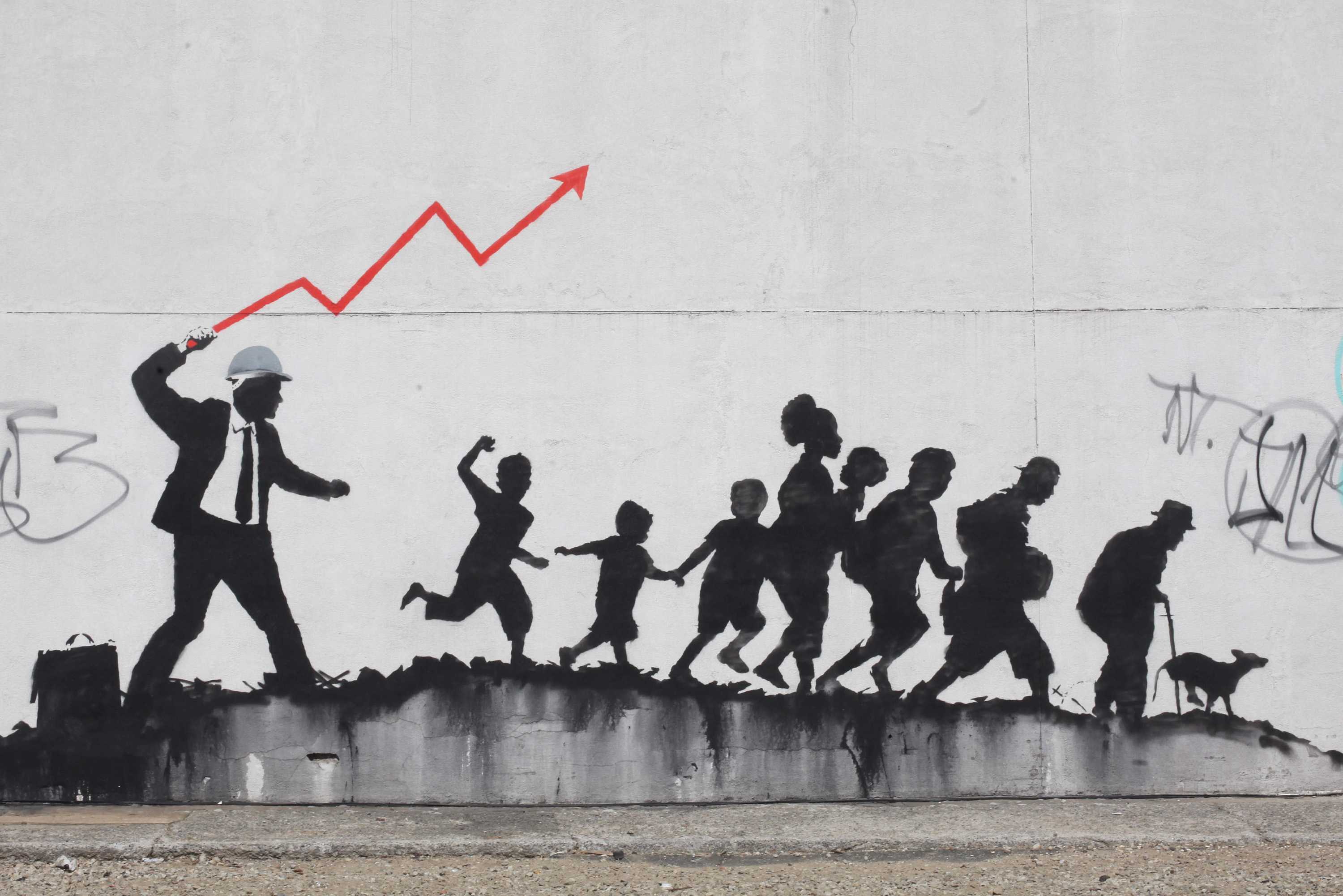 Работы бэнкси – более 100 лучших произведений стрит-арт художника banksy