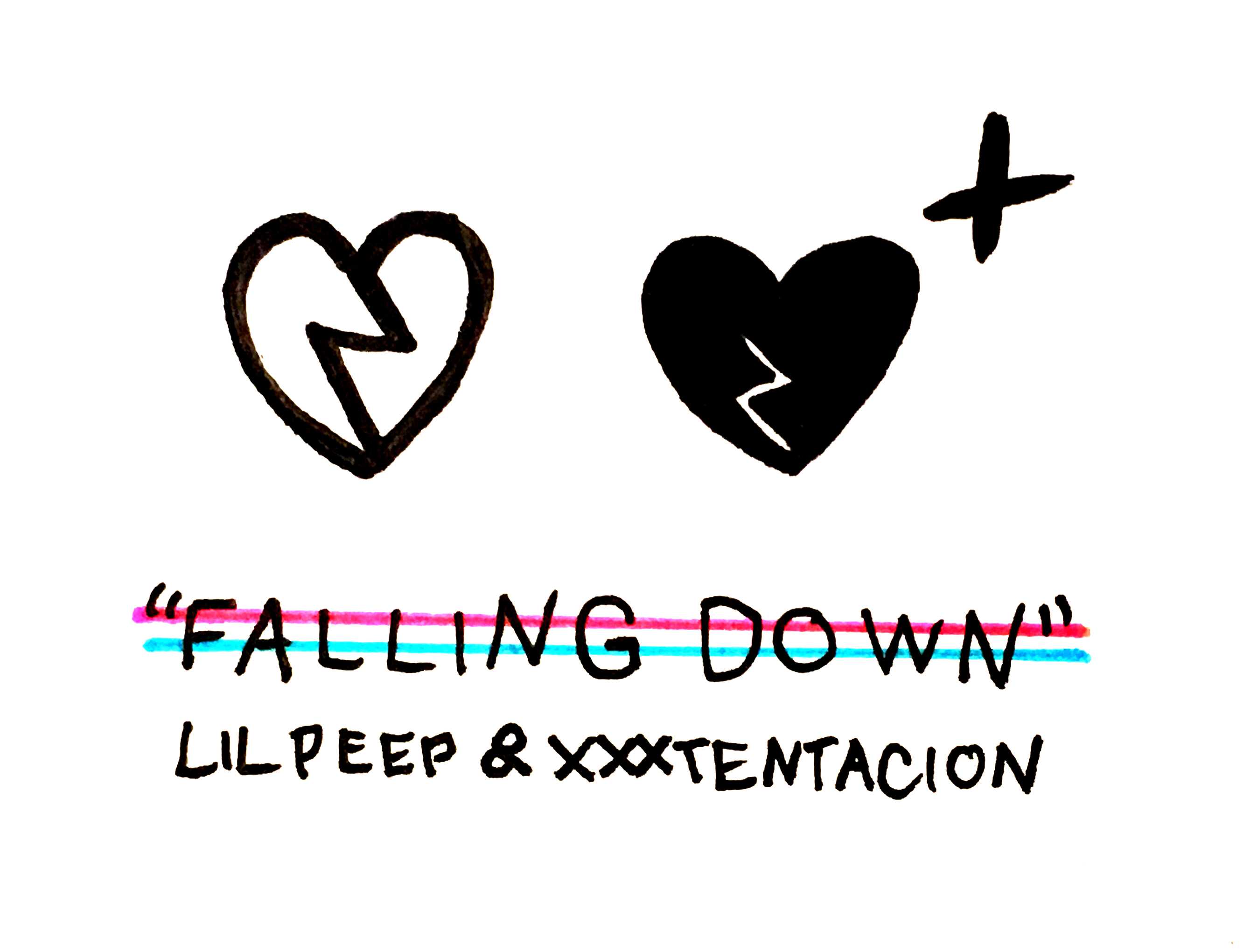 Смысл песни lil peep «falling down»?