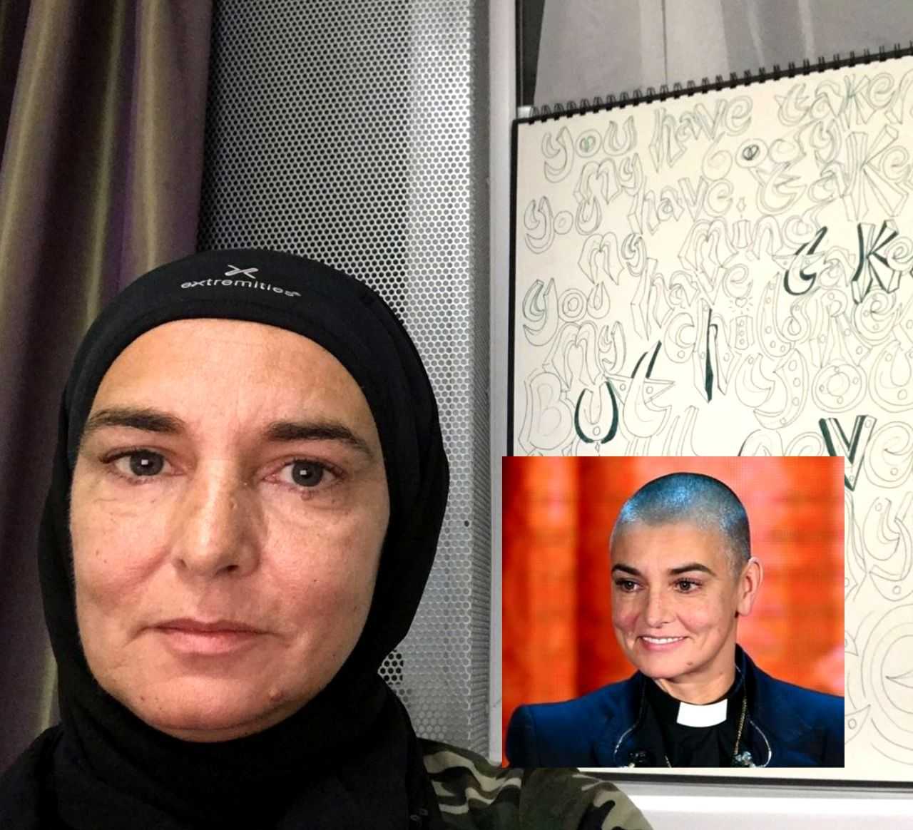 Рок-звезда 80-х и 90-х Шинейд ОКоннор объявила о том, что стала мусульманкой, и теперь учится петь азан и хвастается новеньким хиджабом А ещё говорит, что наконец счастлива