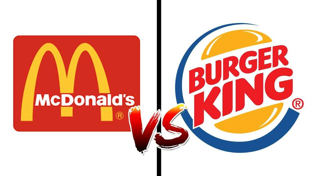 Mcdonald’s против burger king: в чем разница?