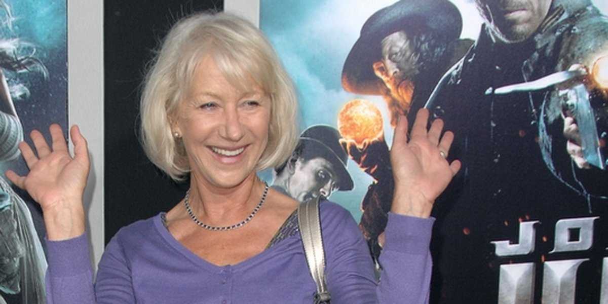 Helen mirren 'flattered' to look like keanu reeves's girlfriend | daily mail online
