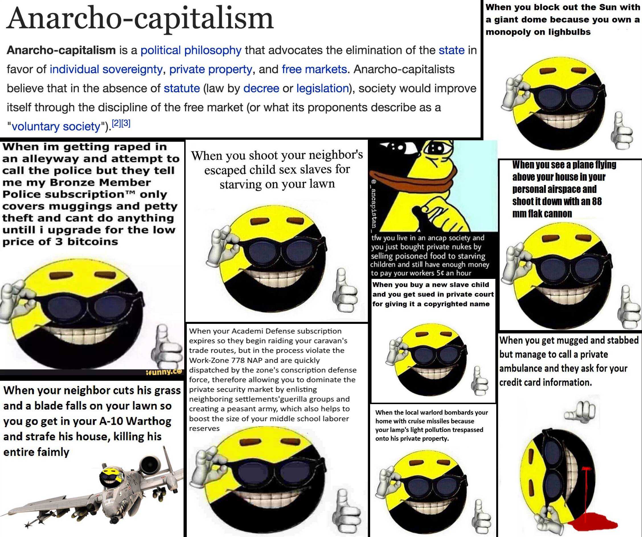 Анархо капитализм простыми словами