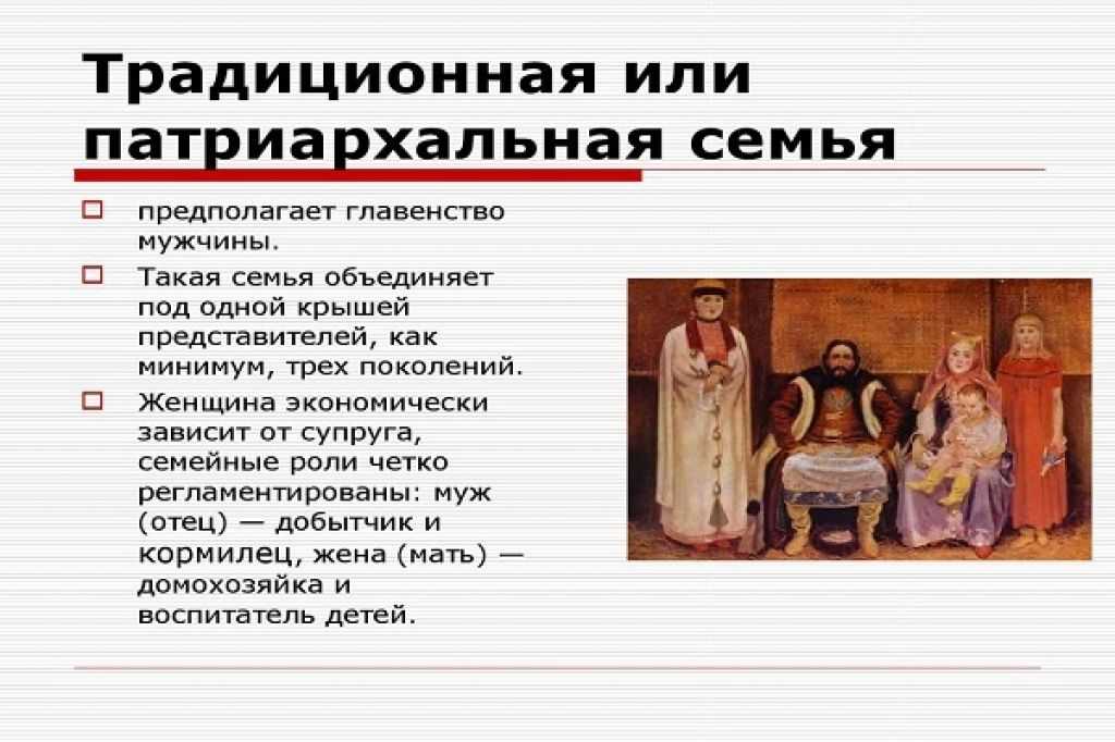 Женская цивилизация: кризис патриархальной семьи